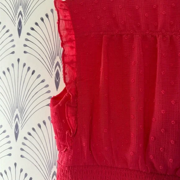 DKNY Pink Midi Dress Barbie Pink - Picture 5 of 8